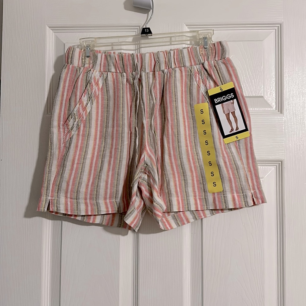 NWT linen shorts